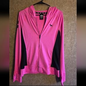 Victoria's Secret Pink Hoodie with Black Details
